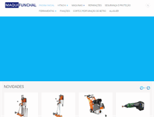 Tablet Screenshot of maquifunchal.com